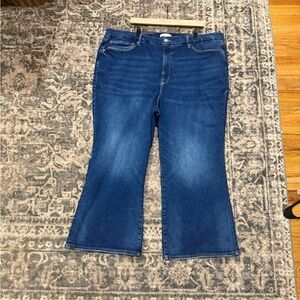 Good American Blue Flare Jeans